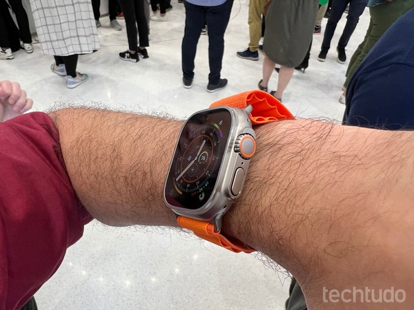 Apple Watch Ultra: bateria 'monstro' é 76% maior que no Apple Watch 8 |  Wearables | TechTudo