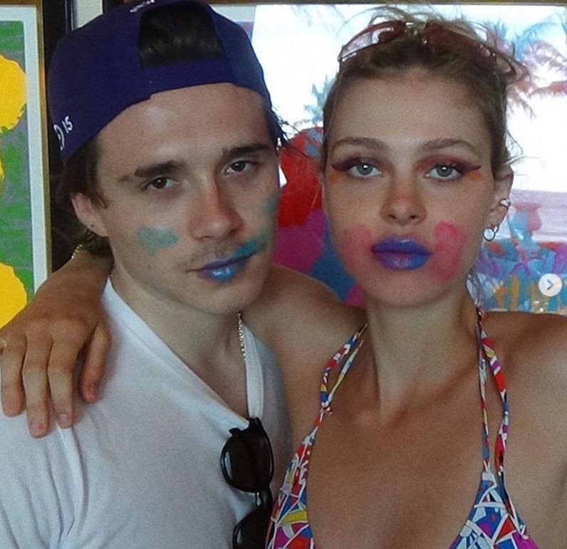 Brooklyn Beckham e sua namorada Nicola Peltz (Foto: Instagram)
