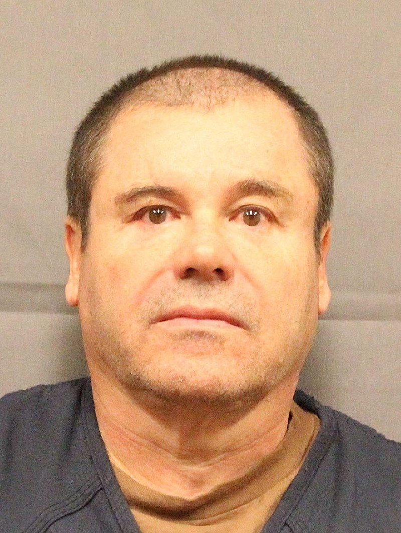 O traficante mexicano Joaquín El Chapo Guzmán em foto divulgada pelas autoridades dos EUA (Foto: Divulgação)