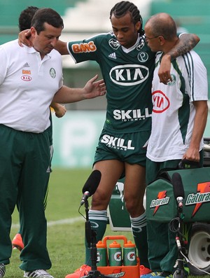 Wesley se machucou no começo da caminhada, mas voltou a tempo para marcar  seu nome na história do Palmeiras