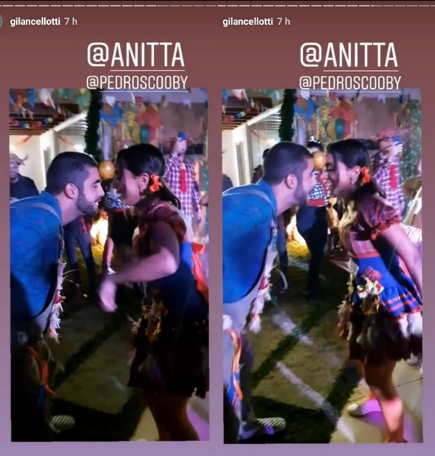 Foto x Giovanna Lancellotti de Anitta e Pedro Scoby (Foto: Reprodução / Instagram )