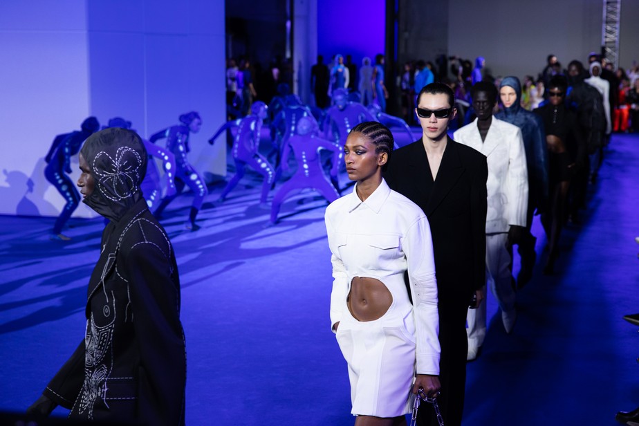 Passarela da Off-White na Paris Fashion Week