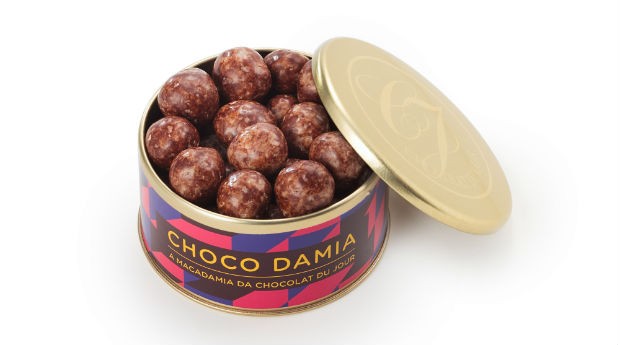 O Choco Damia é um produto com base de macadâmia caramelizada e coberta de chocolate ao leite da Chocolat Du Jour (Foto: Divulgação)