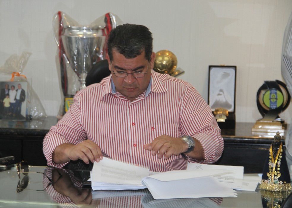 Amadeu Rodrigues espera reduzir o n�mero de datas do Paraibano no ano que vem (Foto: Cisco Nobre / GloboEsporte.com)