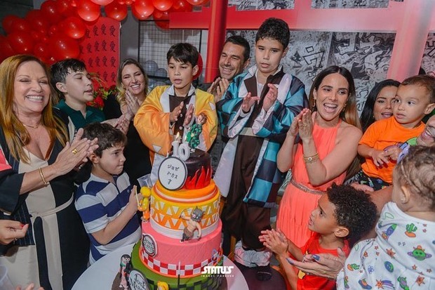 Wanessa celebra o aniversário do filho mais velho, José Marcus (Foto: Reprodução/Instagram)