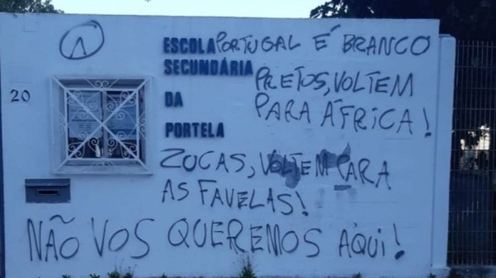 Escolas E Universidades Em Portugal Sao Pichadas Com Mensagens Contra Brasileiros Negros E Ciganos Mundo G1
