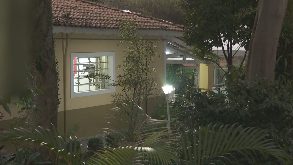 Interior do Colégio Floresta, na Zona Leste de São Paulo  — Foto: Reprodução/TV Globo