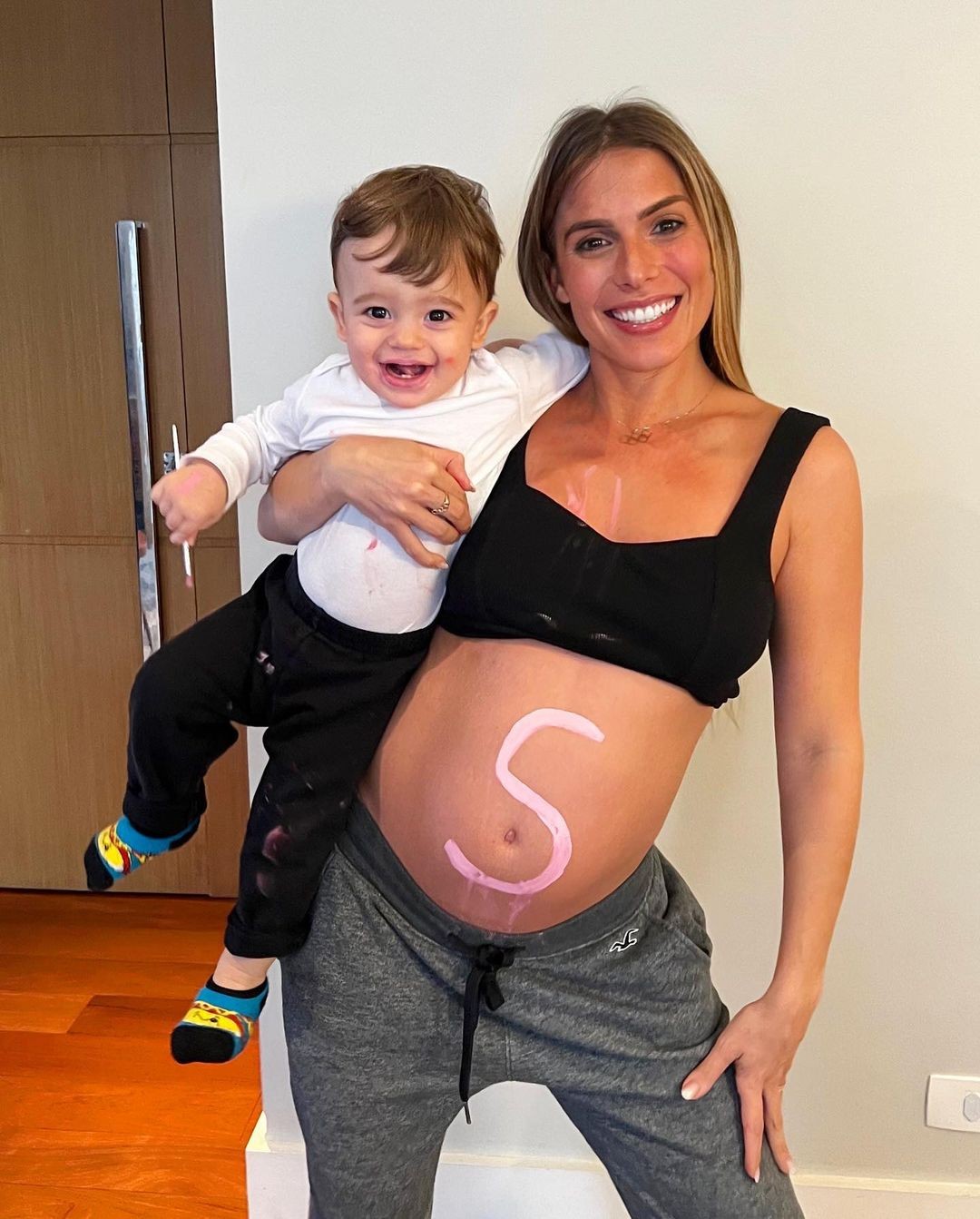 Bia Feres anuncia o nome de sua segunda filha (Foto: Reprodução/Instagram)