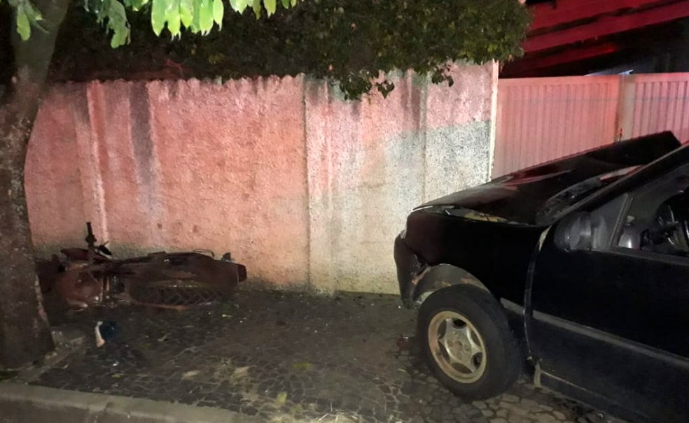 Mulher foi atropelada pelo ex-marido em Aguaí (SP) — Foto: Arquivo pessoal