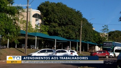 UFT realiza projeto ofertando serviços jurídicos e médicos