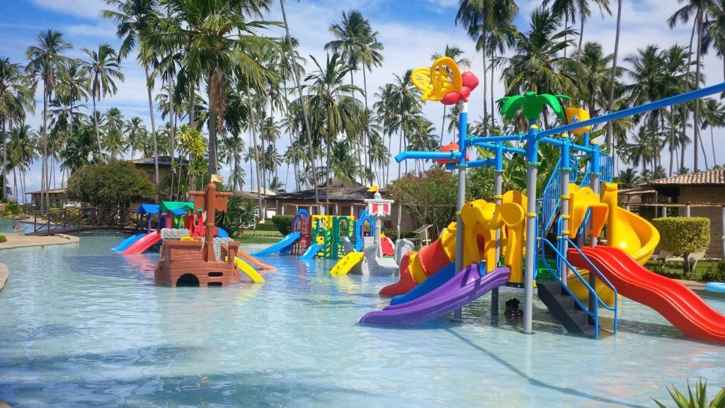 Piscinas para cansar os pequenos (Foto: Divulgação) Piscinas para cansar os pequenos (Foto: Divulgação)
