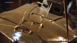Submarino que atravessou o Atlântico foi encontrado na costa espanhola — Foto: Reprodução