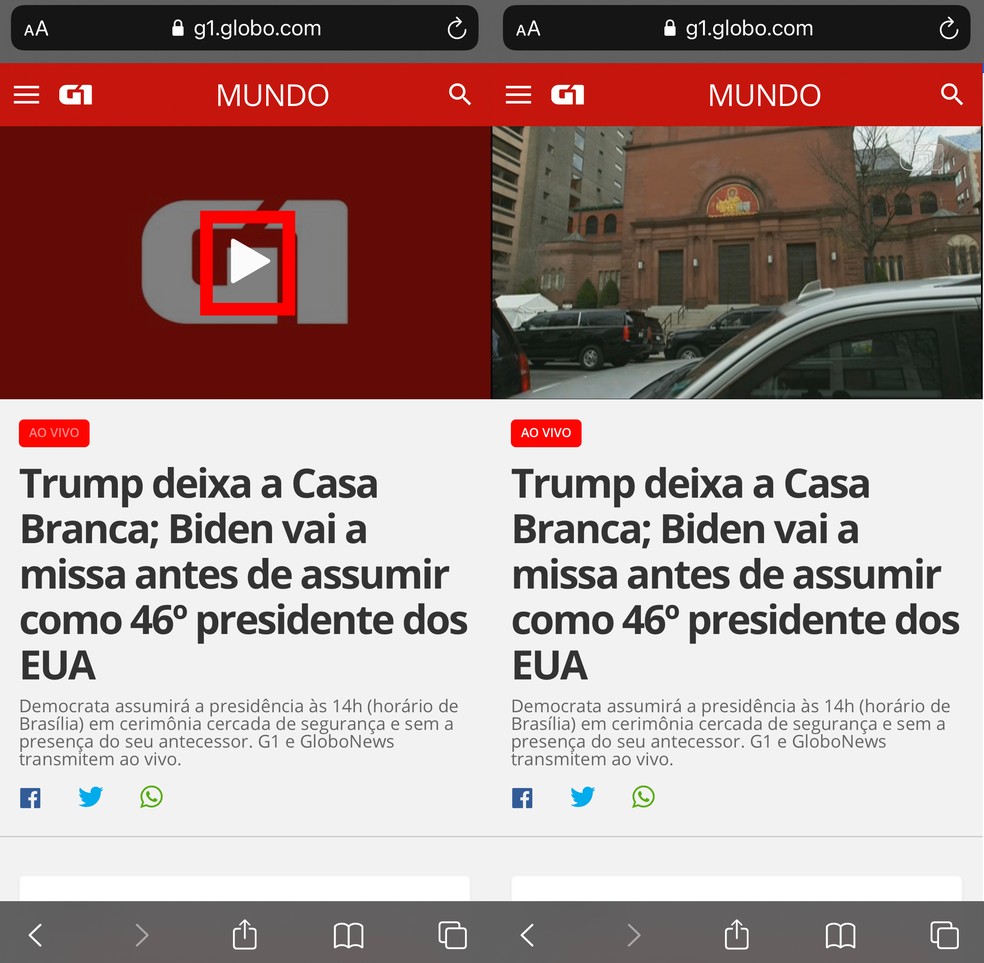 Posse De Biden Ao Vivo Como Assistir A Cerimonia Nos Estados Unidos Streaming Techtudo