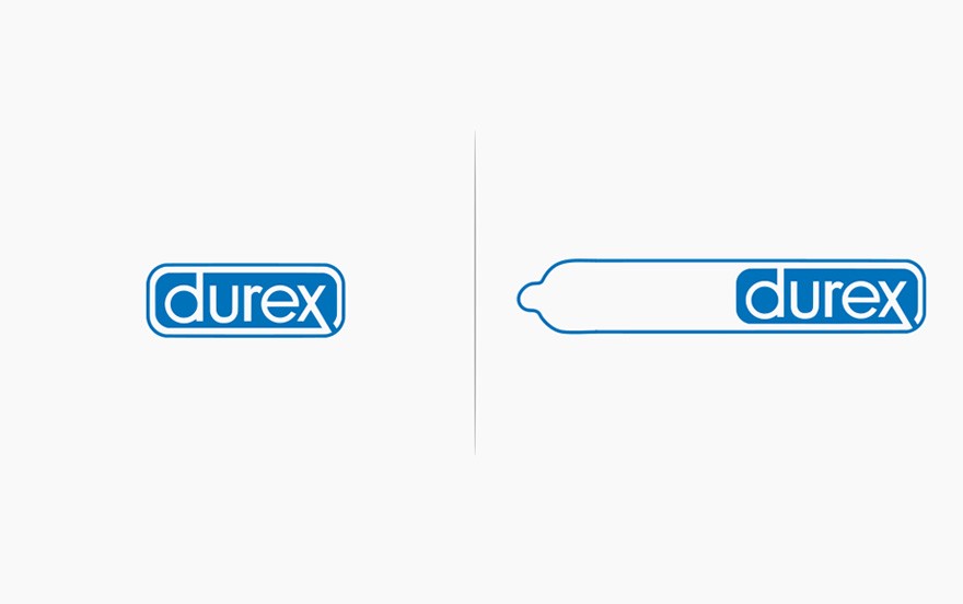 Logotipo da Durex aproveitando cada centímetro das camisinhas da empresa (Foto: Marco Schembri )