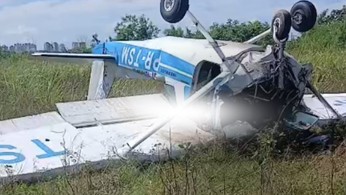 Avião monomotor cai e deixa dois mortos em Manaus