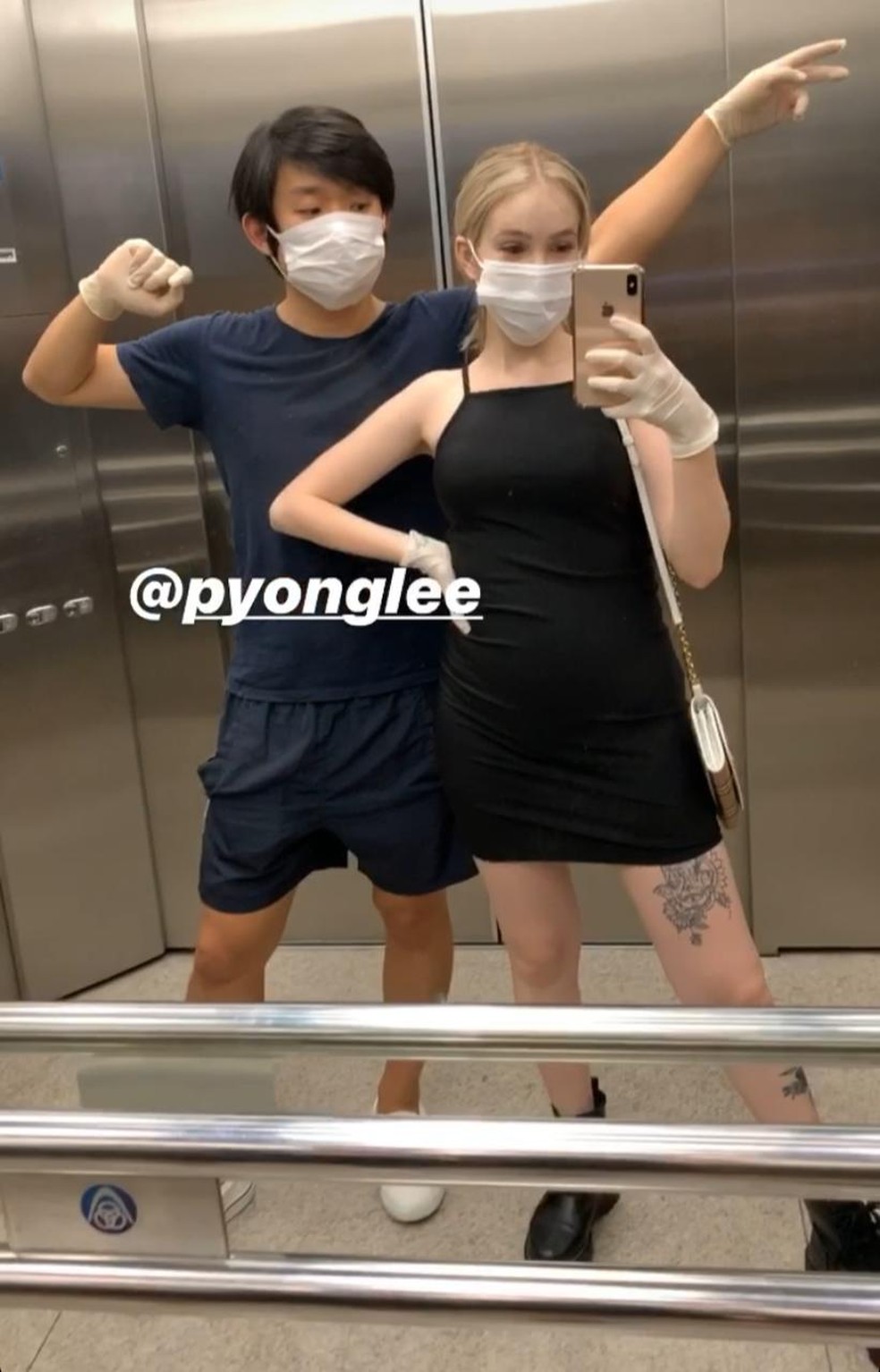 Pyong e Sammy — Foto: Reprodução/Instagram