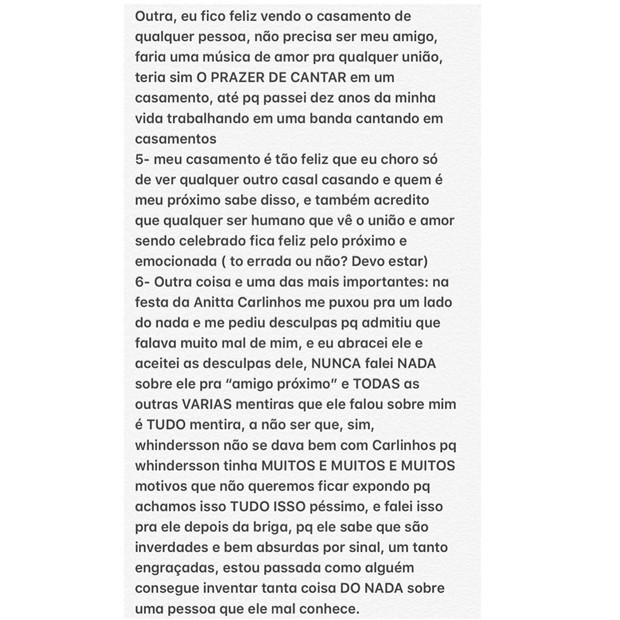 Luisa Sonza se pronuncia no caso de briga entre Whindersson Nunes e Carlinhos Maia (Foto: Reprodução / Instagram)