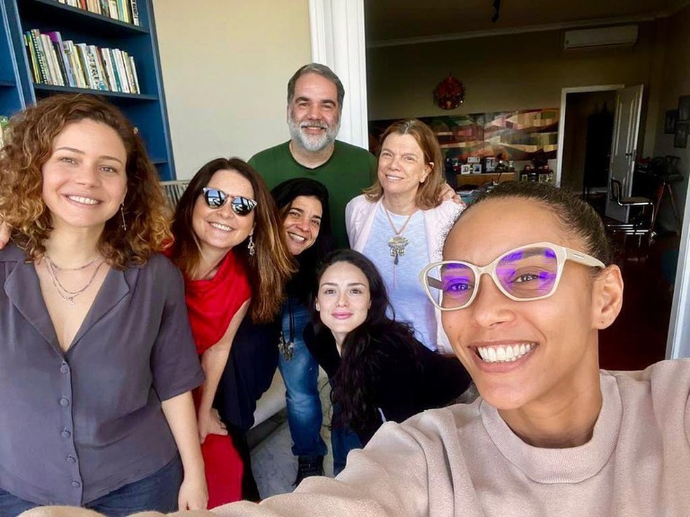 Leandra Leal, Cláudia Abreu, Isabelle Drummond e Taís Araujo — Foto: Reprodução Instagram