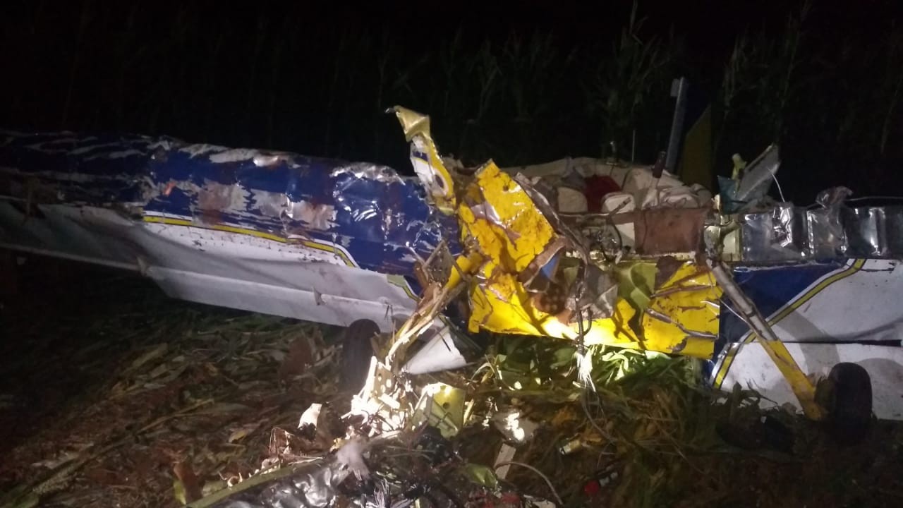 Mortos em queda de avião no MS são velados no RS