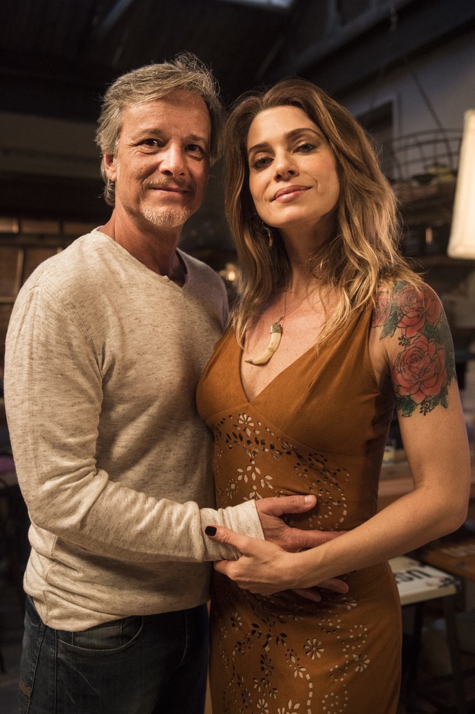 Marcello Novaes e Letícia Spiller interpretam o casal (Foto: Mauricio Fidalgo/Globo)