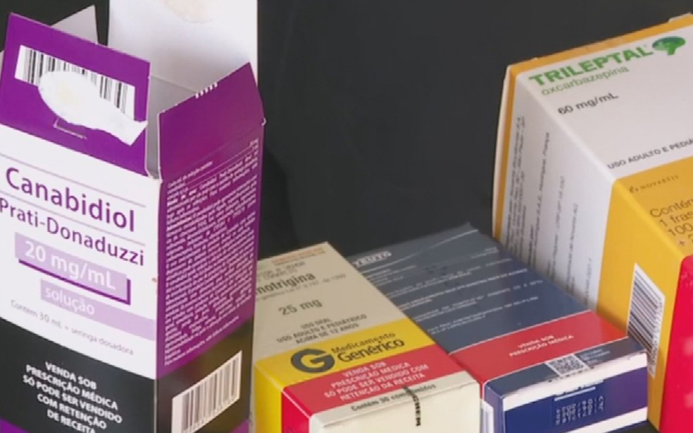 Canabidiol vendido em farmácia pode custar mais de R$ 2 mil em Goiás — Foto: Reprodução/TV Anhanguera