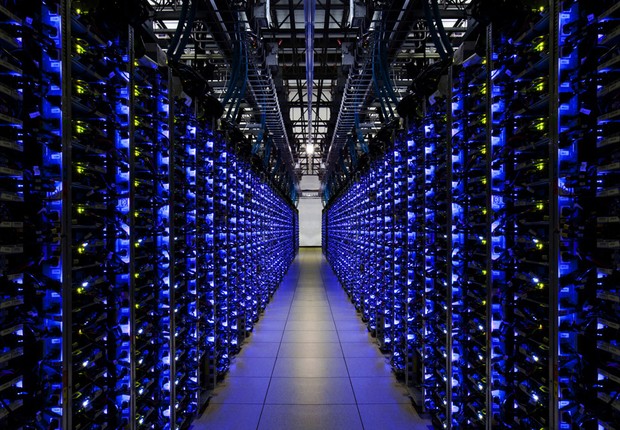 Datacenter do Google ; Big Data ;  (Foto: Reprodução/Facebook )