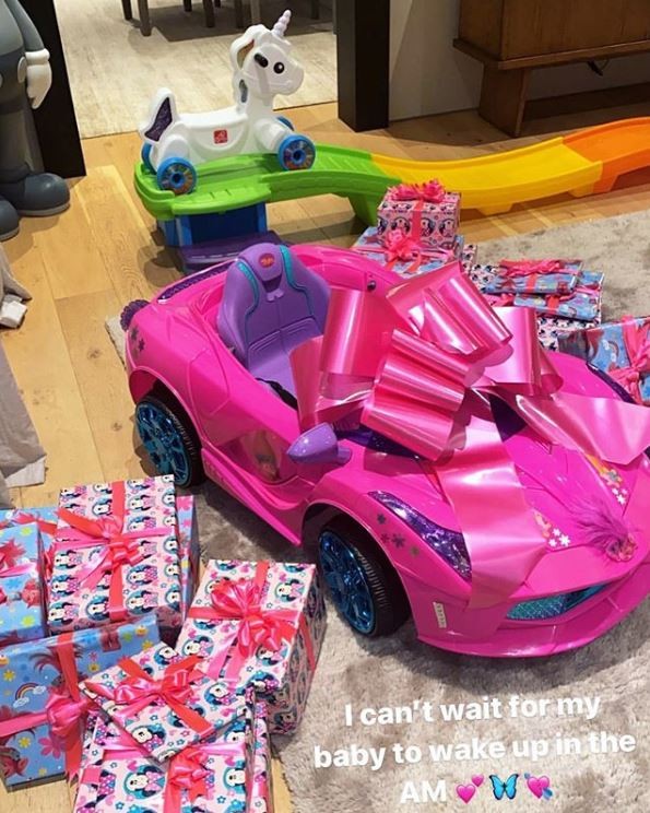 Presente de Kylie Jenner no aniversário de 2 anos da filha Stormi (Foto: Instagram)