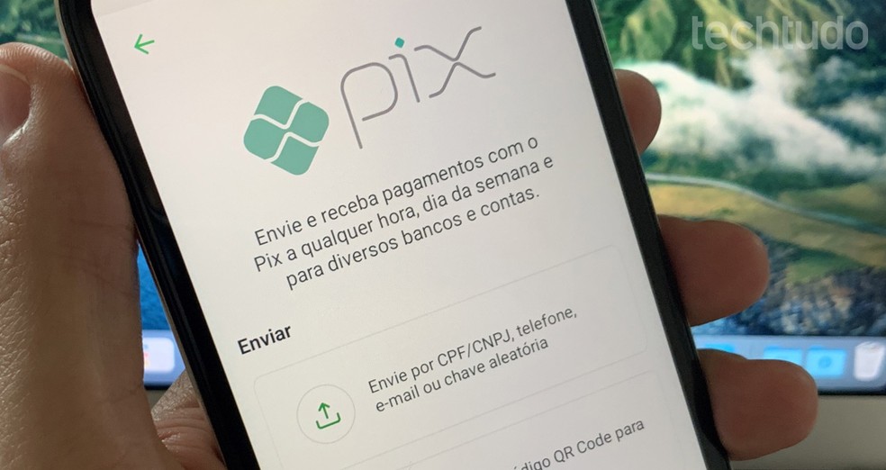 Pix só permite cadastrar uma chave em cada banco — Foto: Helito Beggiora/TechTudo