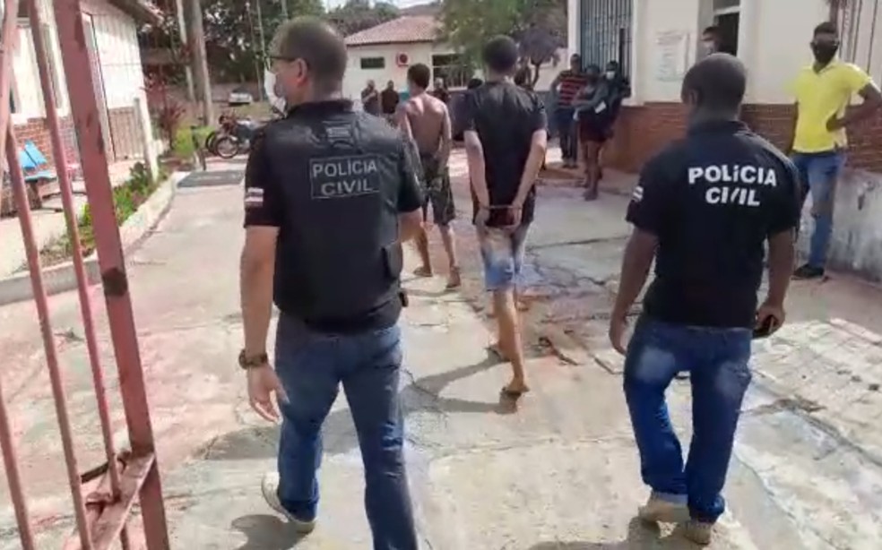 Ação foi comandada pelos agentes da 2ª Delegacia Territorial de Santo Amaro — Foto: Reprodução/SSP