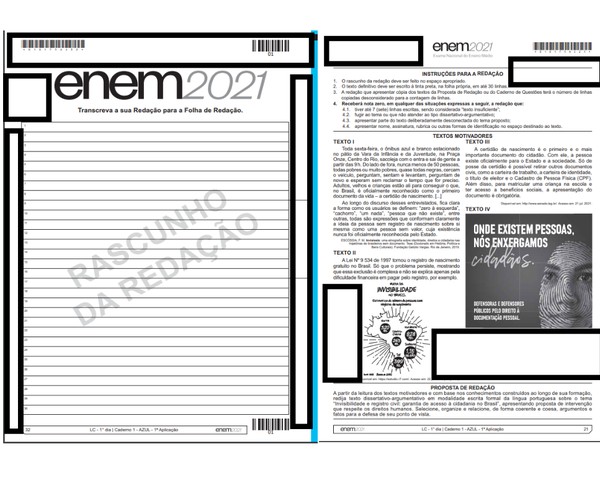 Enem 2022 Confira Tudo Sobre O Exame Nacional Do Ensino Médio O Que Levar O Que Costuma Cair 3729