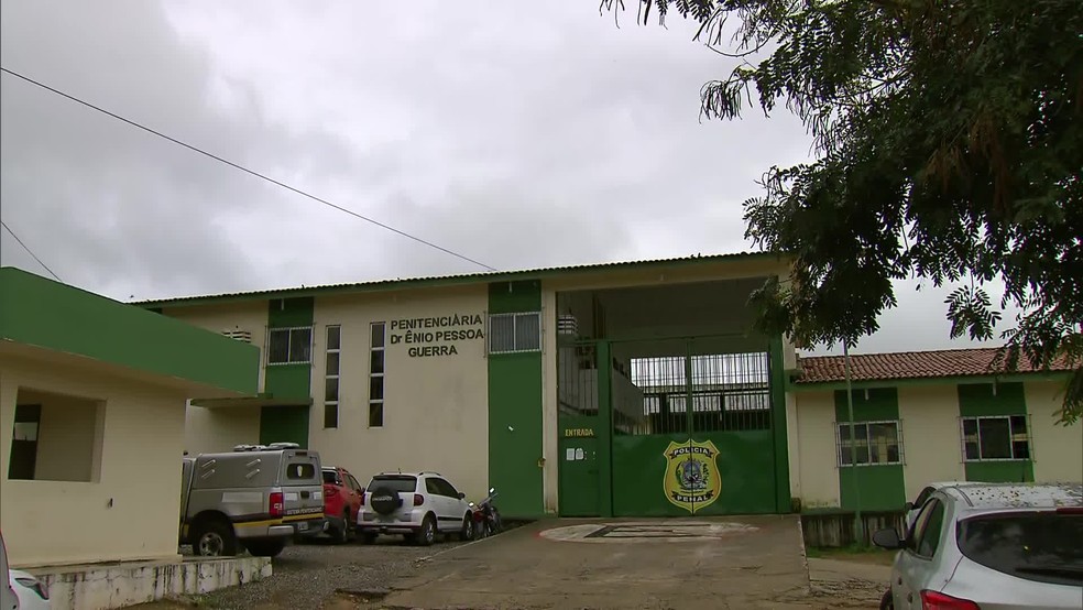 Penitenciária Dr. Ênio Pessoa Guerra, em Limoeiro, no Agreste de Pernambuco — Foto: Reprodução/TV Globo