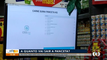 Veja quanto vai custar a receita para fazer a panceta de natal em casa