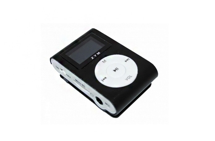 MP3 Player tem design compacto com display (Foto: Divulgação/ZYM)