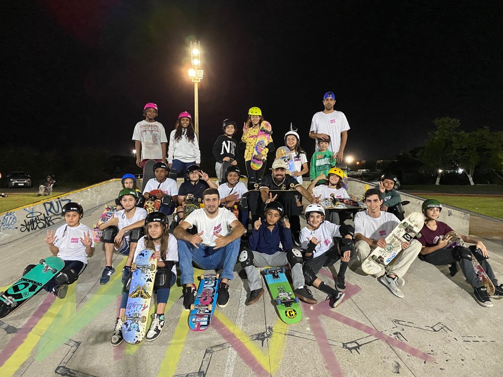 ONG de São Sebastião oferece aulas gratuitas de skate; conheça e veja como participar — Foto: Arquivo pessoal