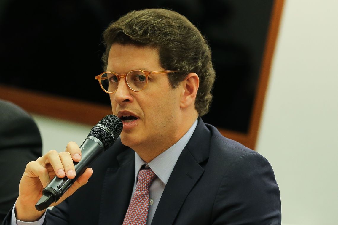 O ministro do Meio Ambiente, Ricardo Salles (Foto: José Cruz/Agência Brasil)