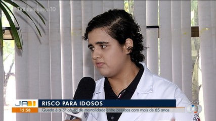 Queda é a 3ª causa de mortalidade entre pessoas com mais de 65 anos