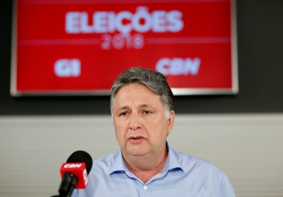 Garotinho dá entrevista ao G1 — Foto: Marcos Serra Lima/G1