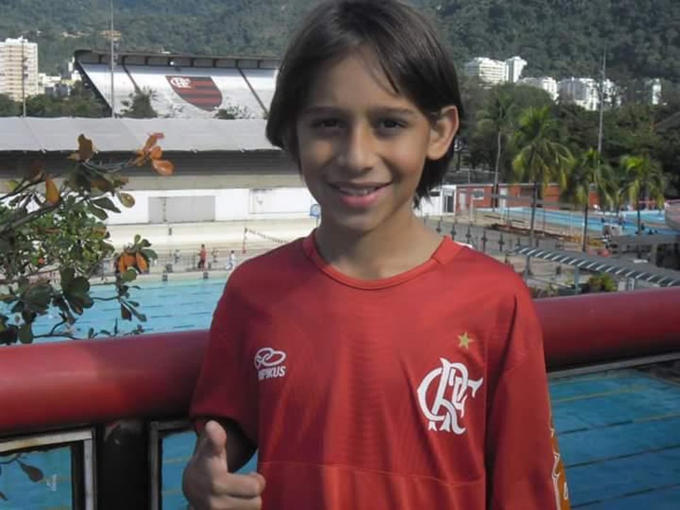 Pequeno Werton sofreu com dúvidas por conta do porte franzino — Foto: Arquivo Pessoal