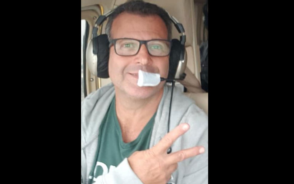 O piloto Ronaldo Quattrucci morreu no acidente que também matou o jornalista Ricardo Boechat — Foto: Reprodução/Redes sociais