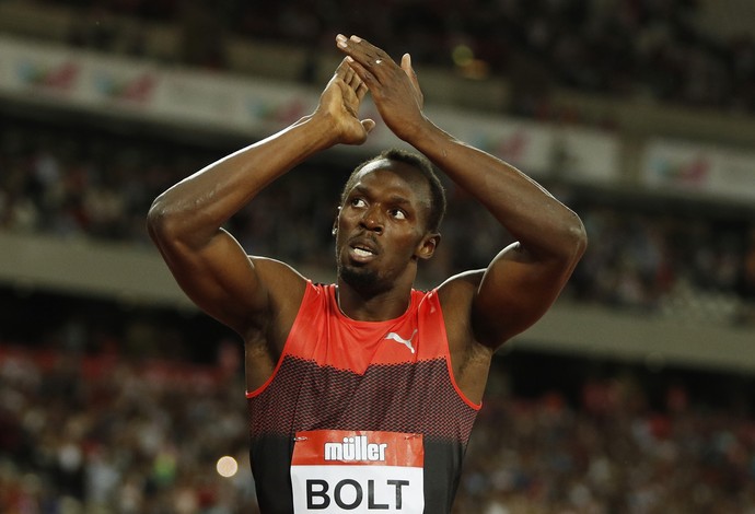 Usain Bolt 200m diamond league londres atletismo (Foto: Reuters)