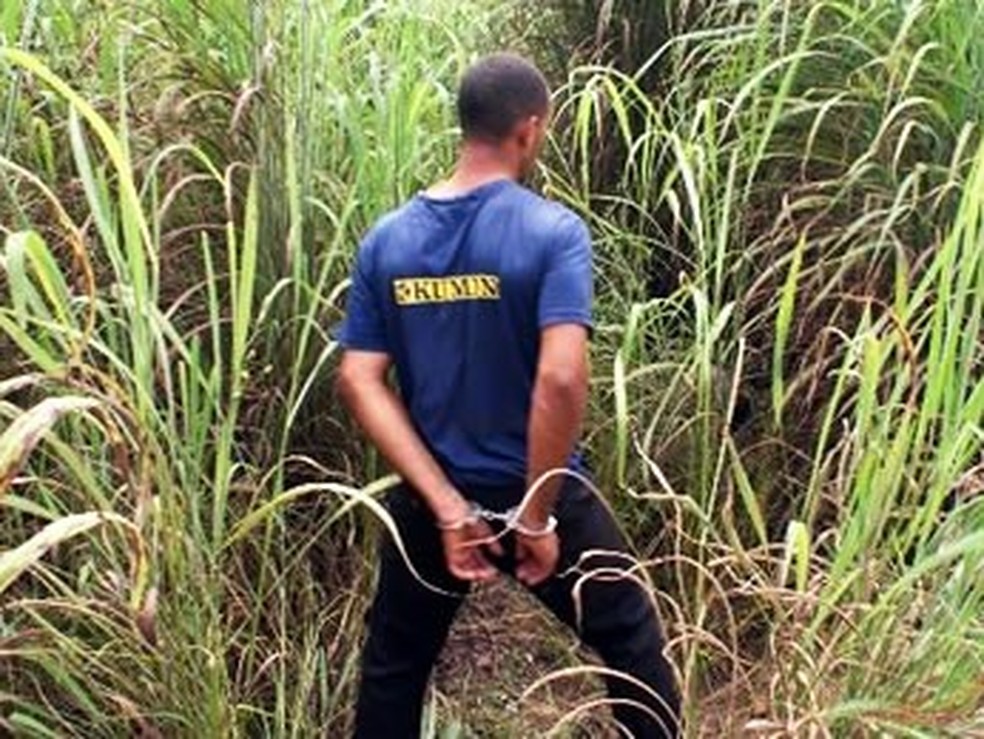 Ã Ã©poca, Jeverson foi quem indicou Ã  polÃ­cia o local onde o corpo estava (Foto: PolÃ­cia Civil/DivulgaÃ§Ã£o)