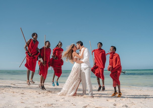 Tudo sobre o casamento de Bárbara Evans e Gustavo Theodoro em Zanzibar (Foto: divulgação / Bárbara Evans)