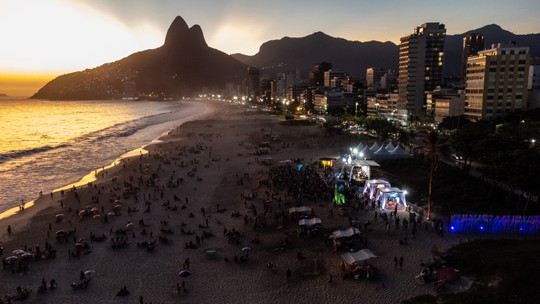 Festival Verão Rio leva shows e esportes gratuitos à praia de Ipanema
