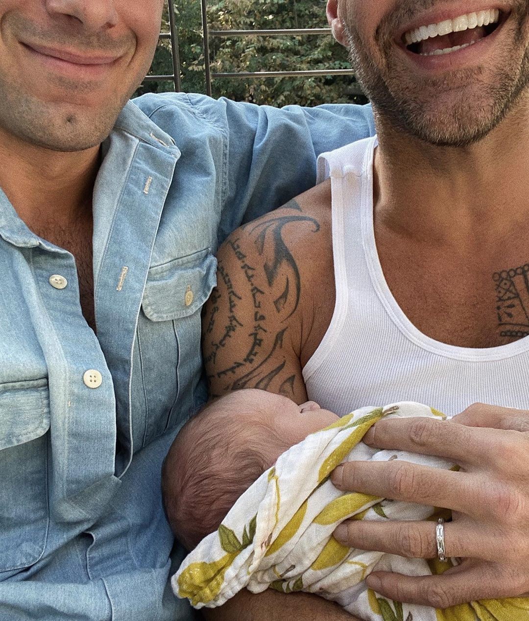 Ricky Martin mostra quarto filho (Foto: Reprodução/Instagram)