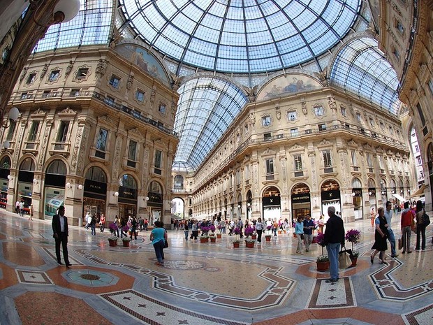 Galleria Milano em Milão, na Itália (Foto: Getty Images)