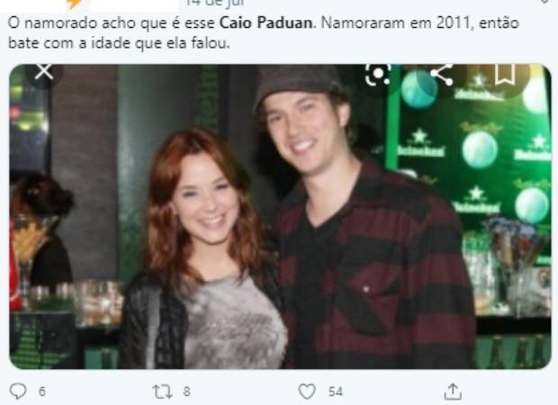 No Twitter, internautas associaram o nome de Caio Paduan aos relatos de Julia Konrad e Juliana Lohmann  (Foto: Reprodução/Twitter)