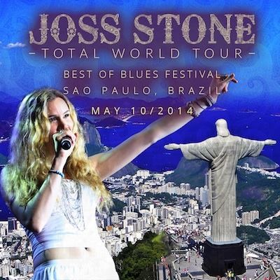 Joss Stone anuncia show em São Paulo com imagem do Rio de Janeiro (Foto: Divulgação)