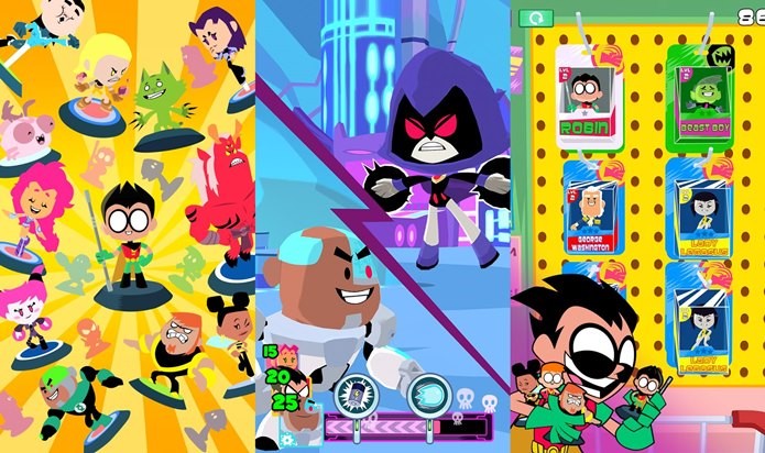 Game do desenho animado Os Jovens Titãs em Ação faz sucesso no Android (Foto: Reprodução / Cartoon Network)
