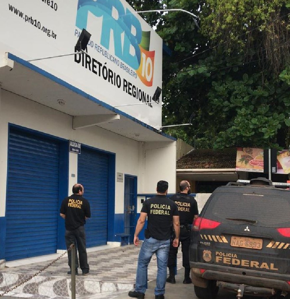 Polícia Federal fez operação em Rio Branco nesta terça-feira (11) — Foto: Divulgação/PF-AC