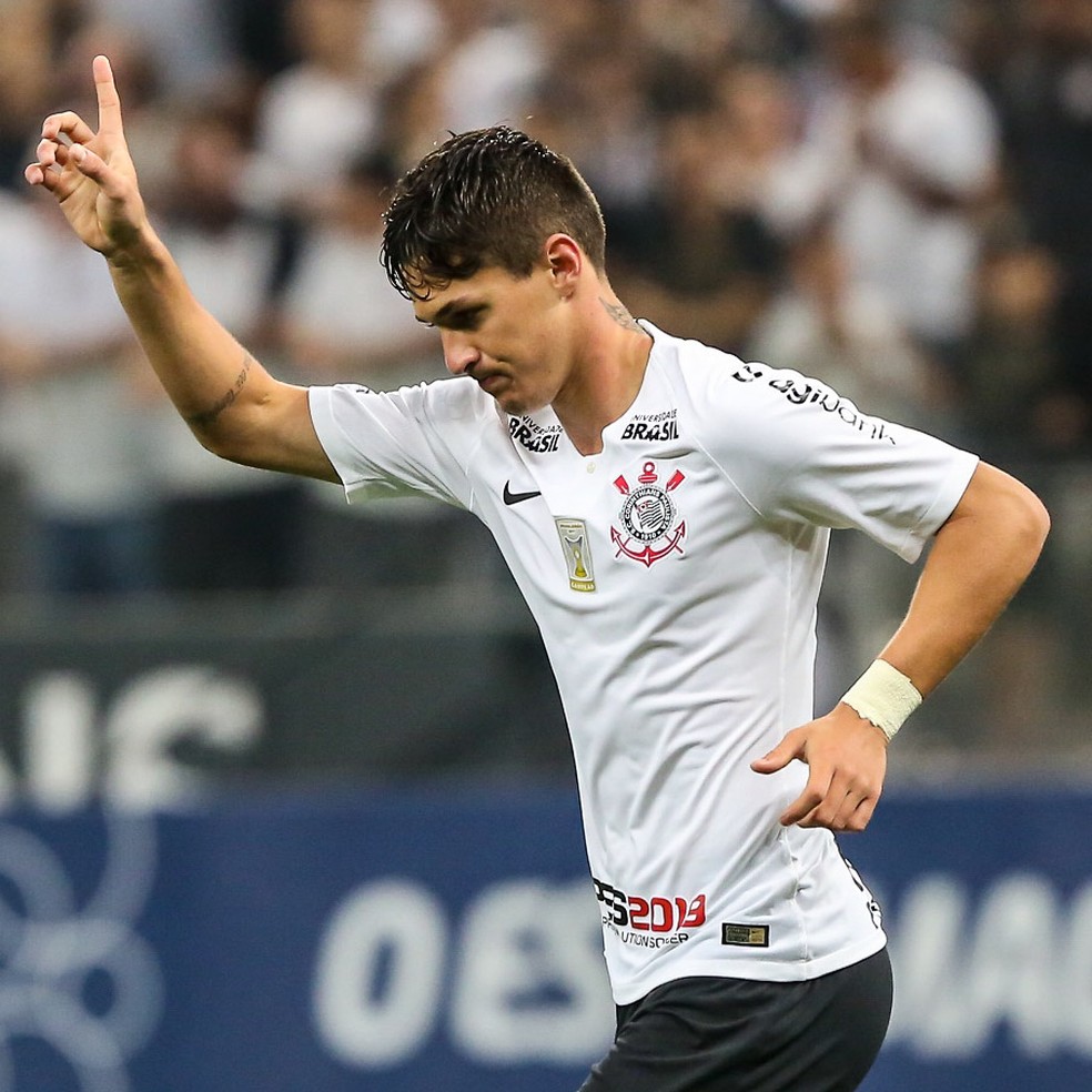 Mateus Vital celebra gol da vitÃ³ria sobre o Vasco â€” Foto: Flavio Florido/BP Filmes